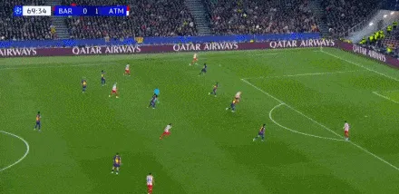 开云体育官网-鲁杰里左路起球，瑟洛特抢点破门扩大比分，巴萨0-2马竞